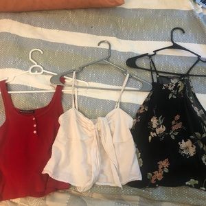 bundle of Brandy Melville Tank tops